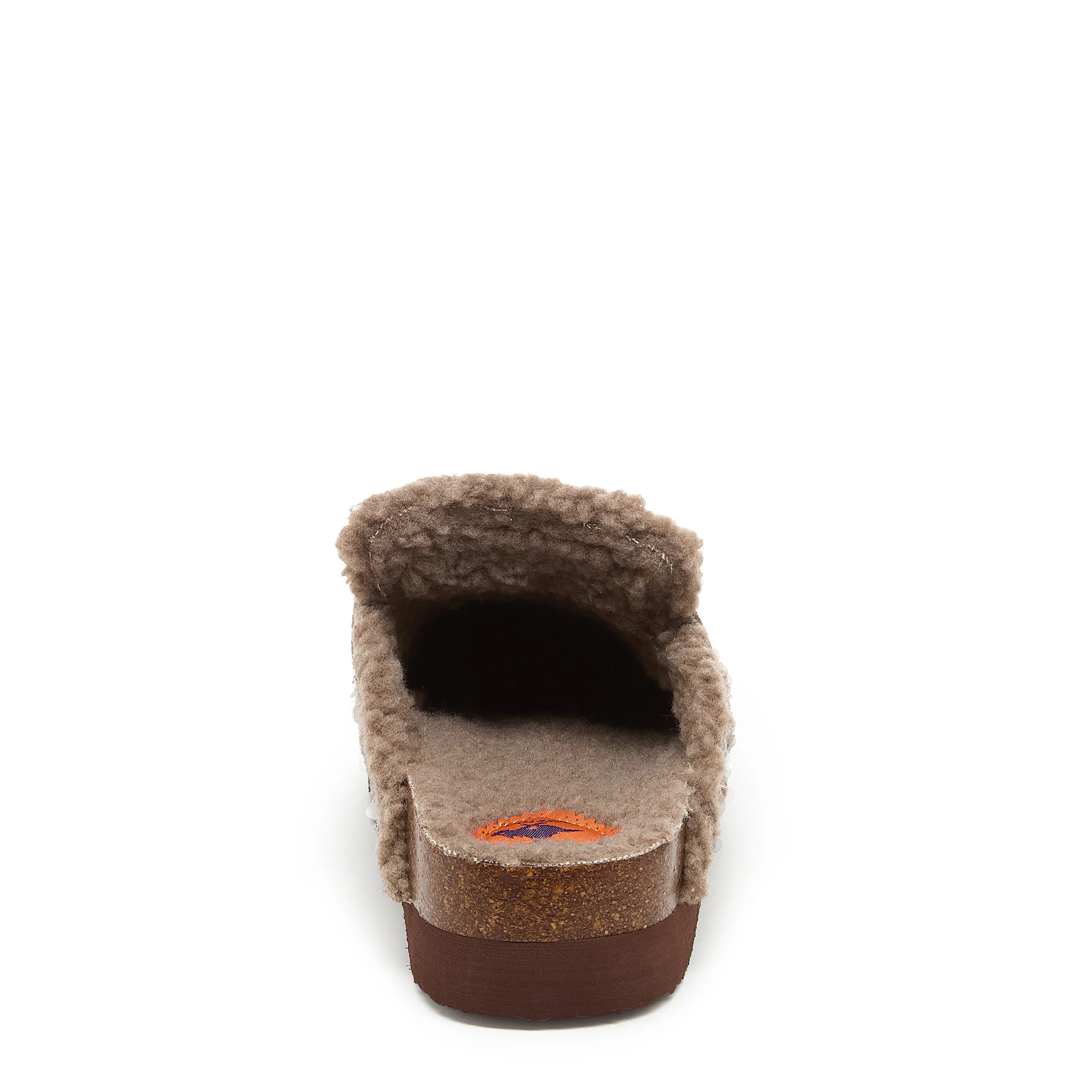 Arctic Brown Sequin Clogs - Image 4