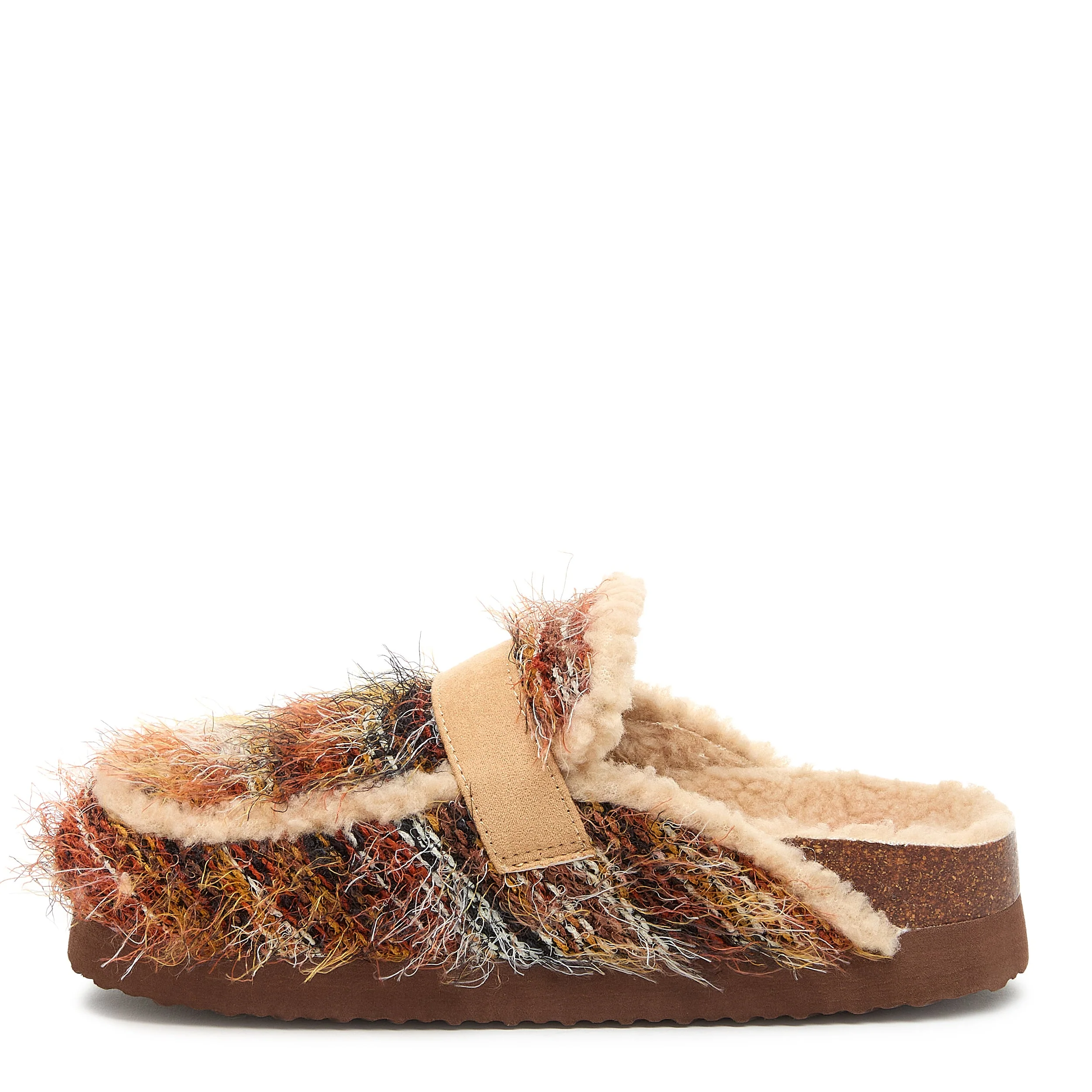 Arctic Brown Shaggy Clogs - Image 3
