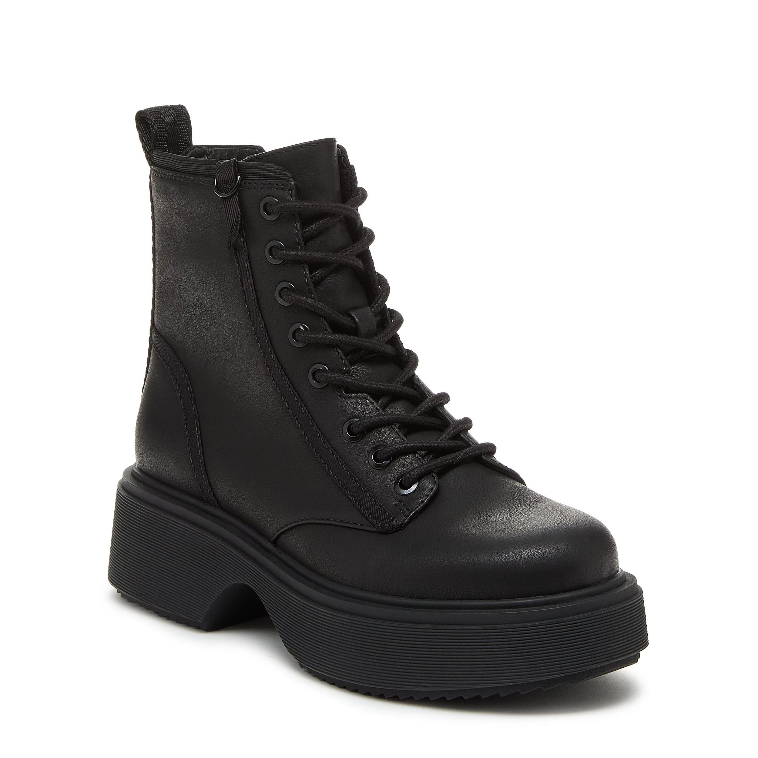 Bingo Black Chunky Boots - Image 2
