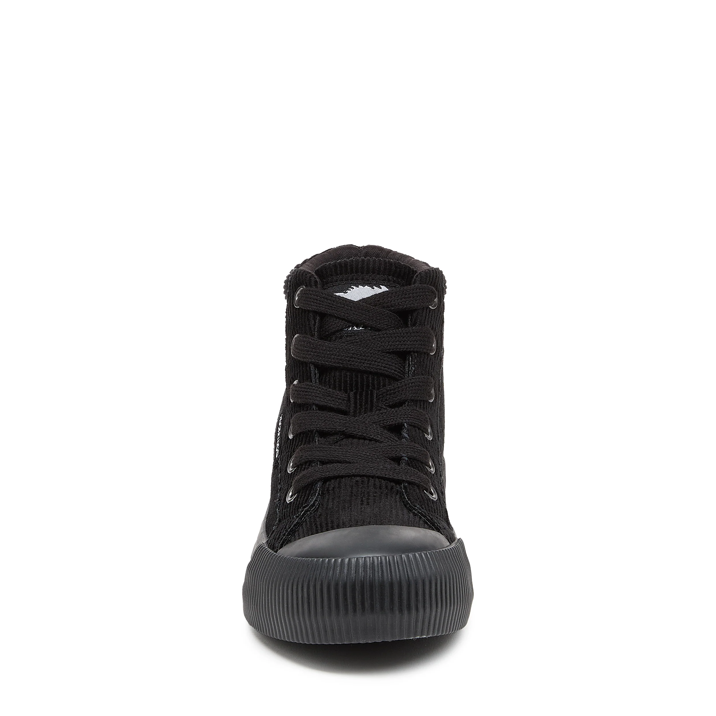 Cheery Black Corduroy High-top Trainers - Image 5