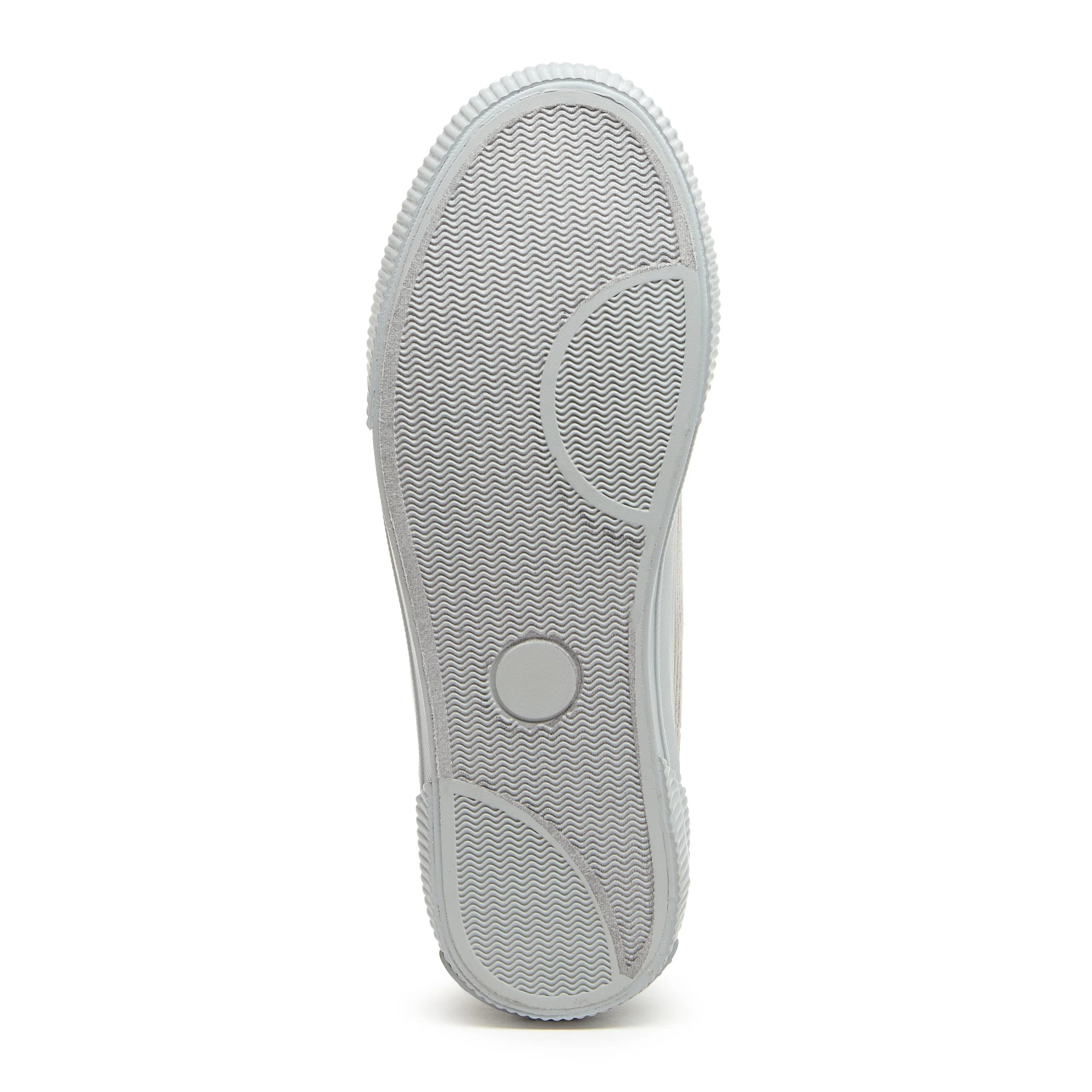 Cheery Grey Corduroy High-top Trainers - Image 7