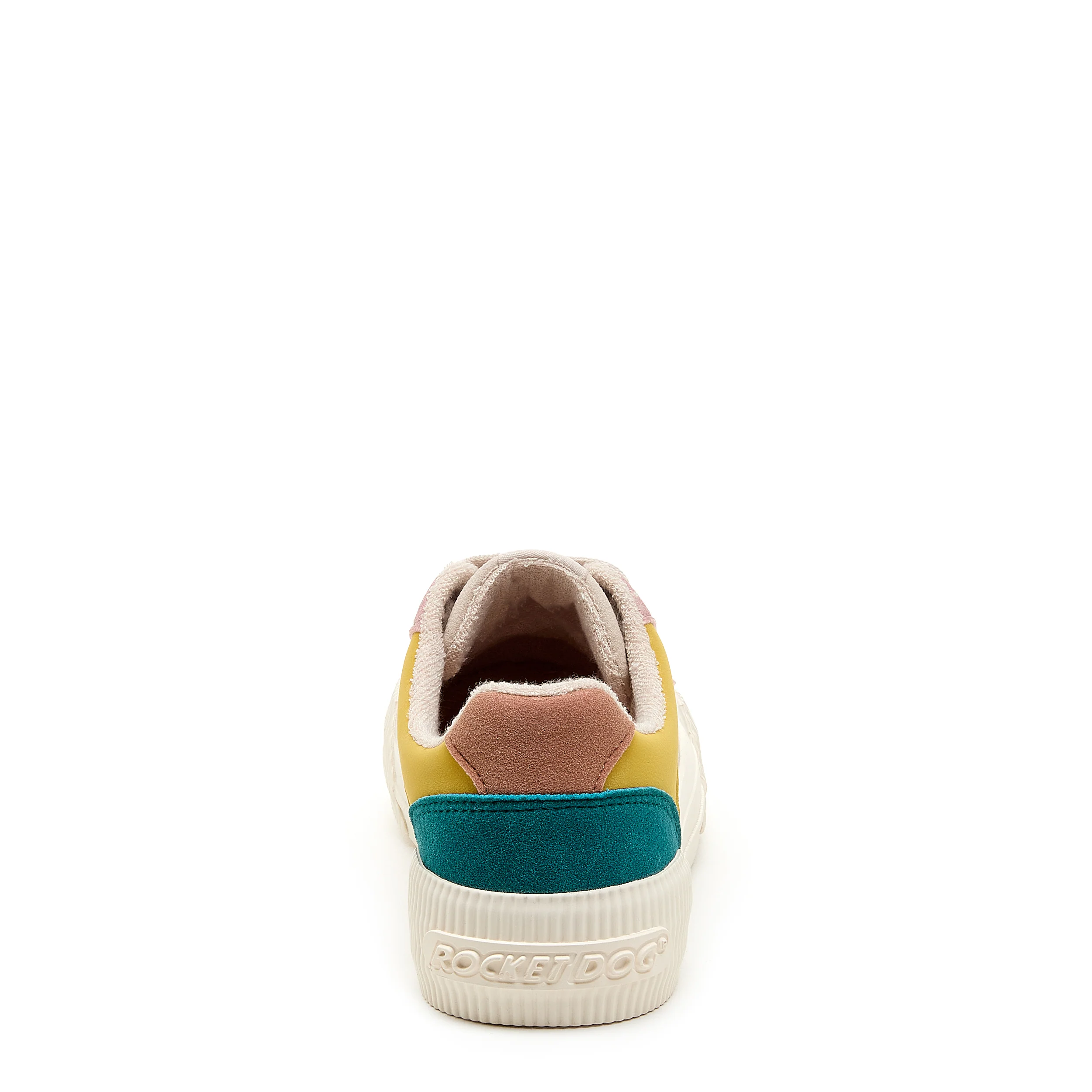 Cheery Natural Multi Colour Block Trainers - Image 4
