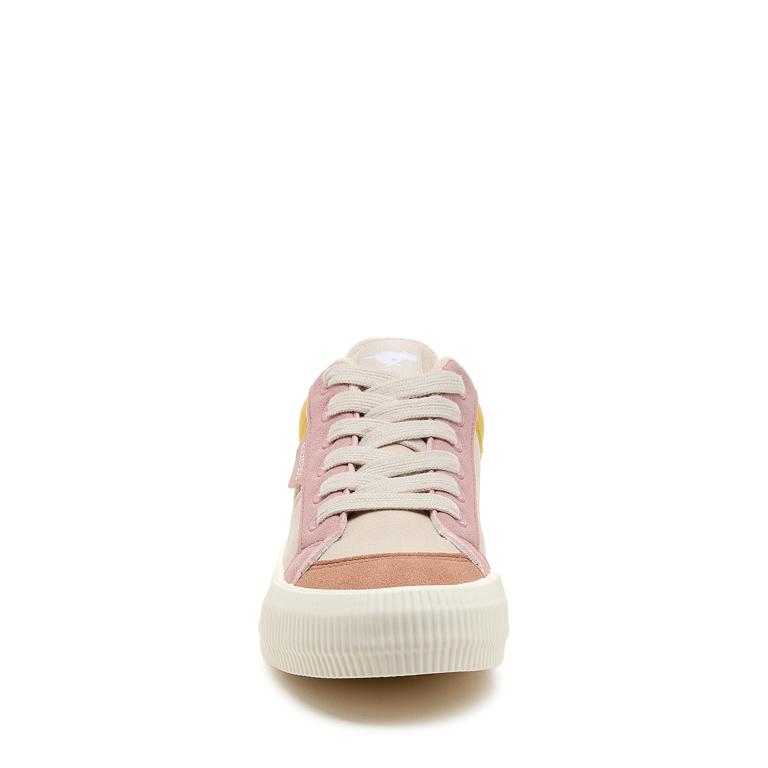 Cheery Natural Multi Colour Block Trainers - Image 5