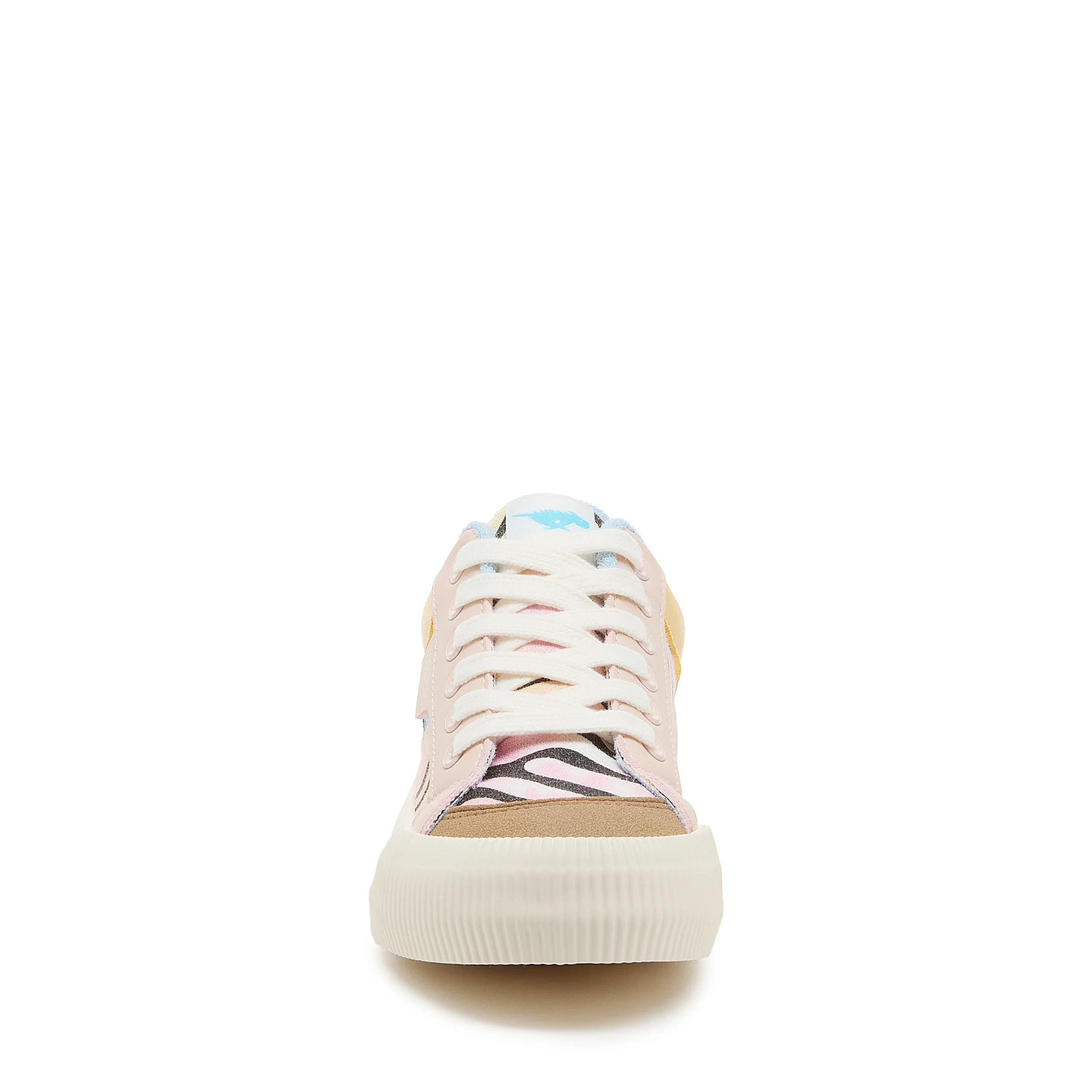 Cheery Peach Combo Colour Block Trainers - Image 5