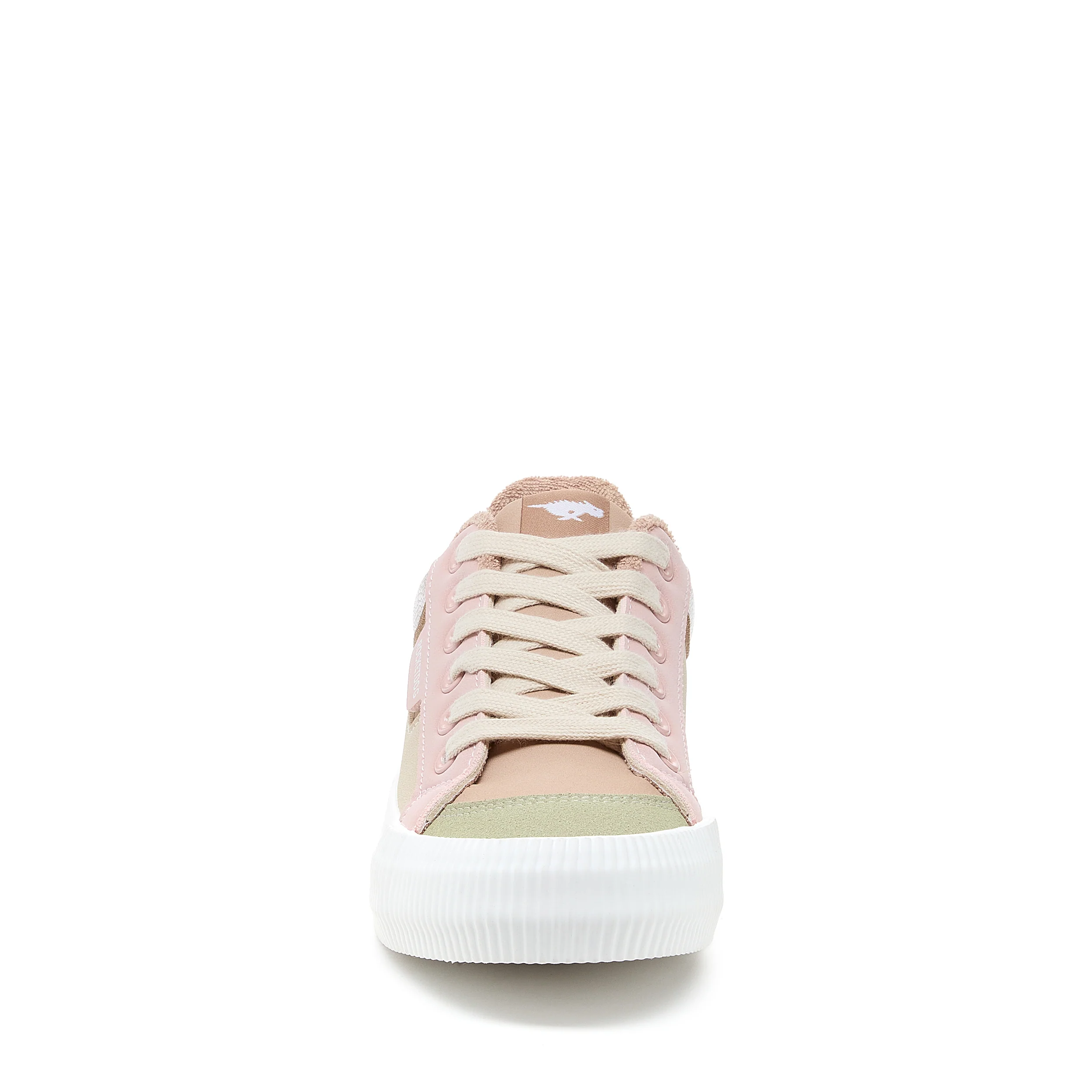 Cheery Taupe Colour Block Trainers - Image 5