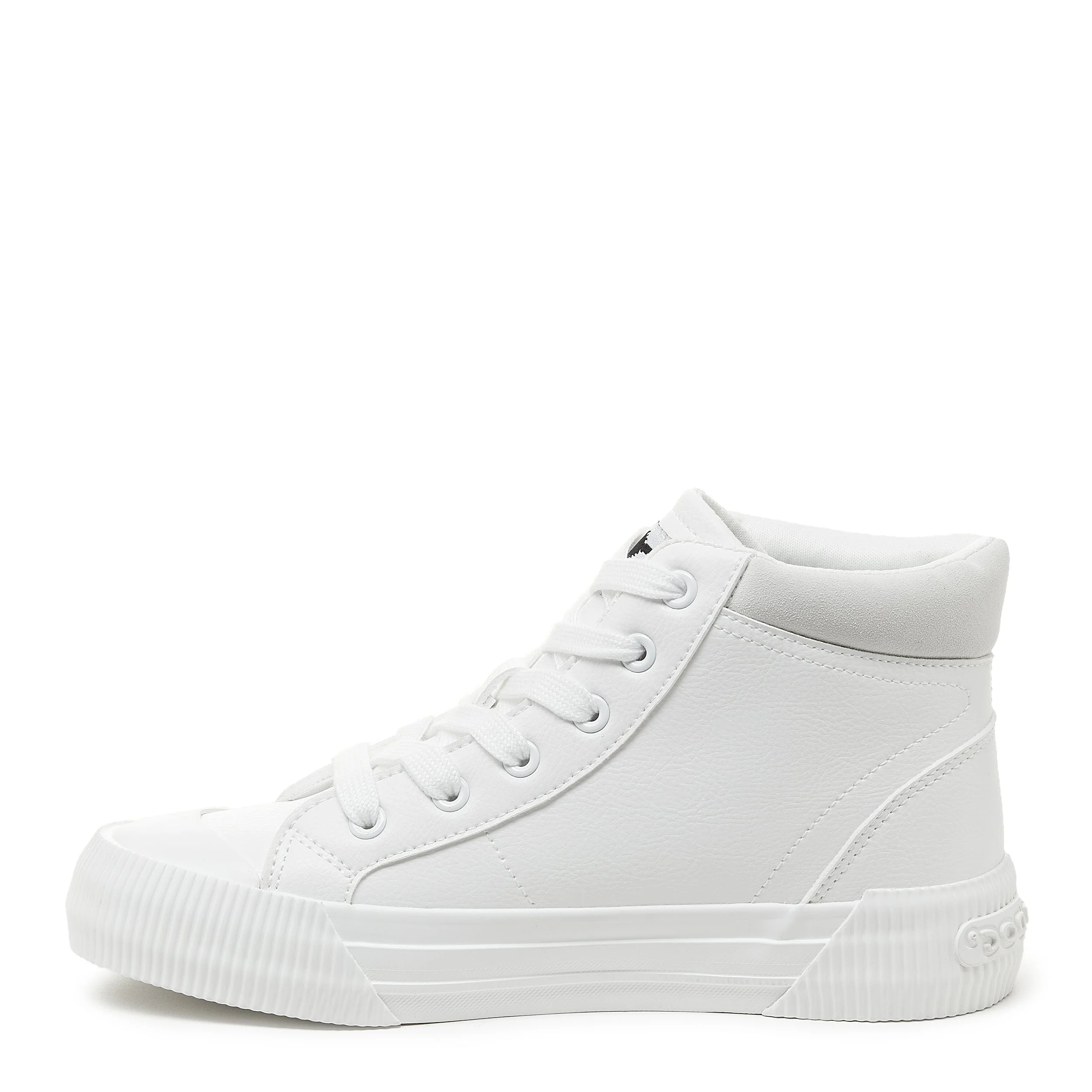 Cheery White High Top Trainers - Image 4