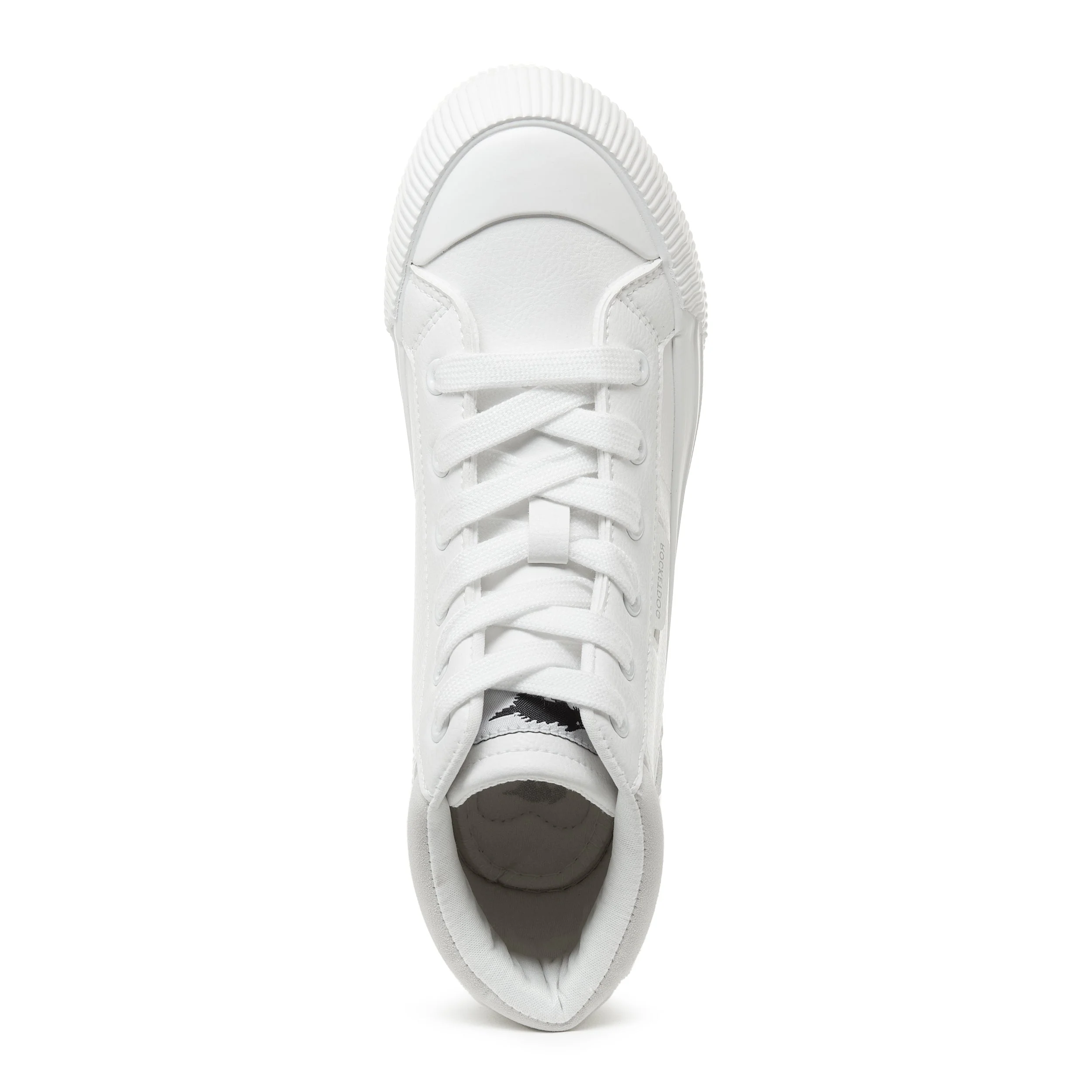 Cheery White High Top Trainers - Image 6