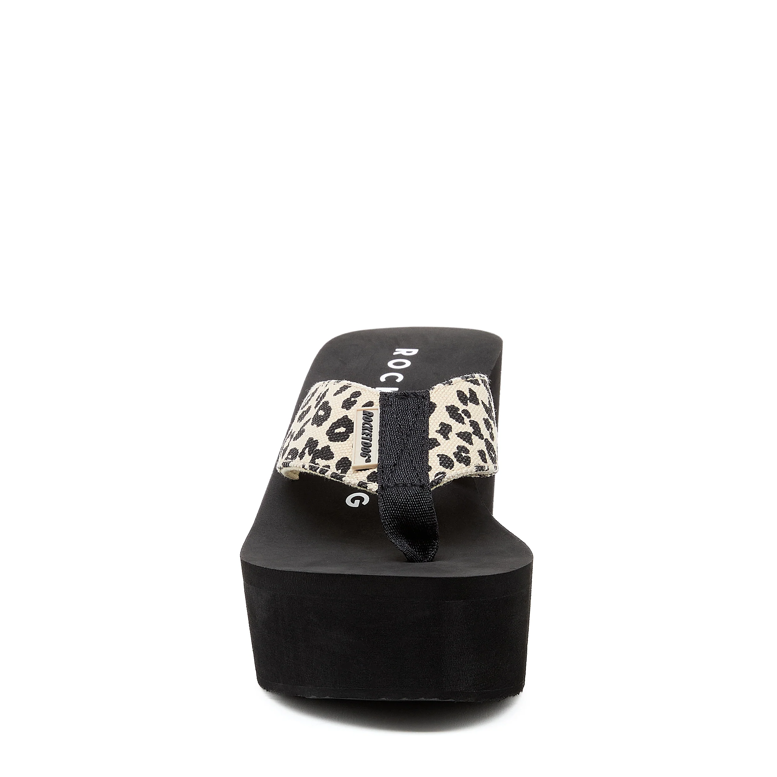 Crush Leopard Print Flip-Flops - Image 5