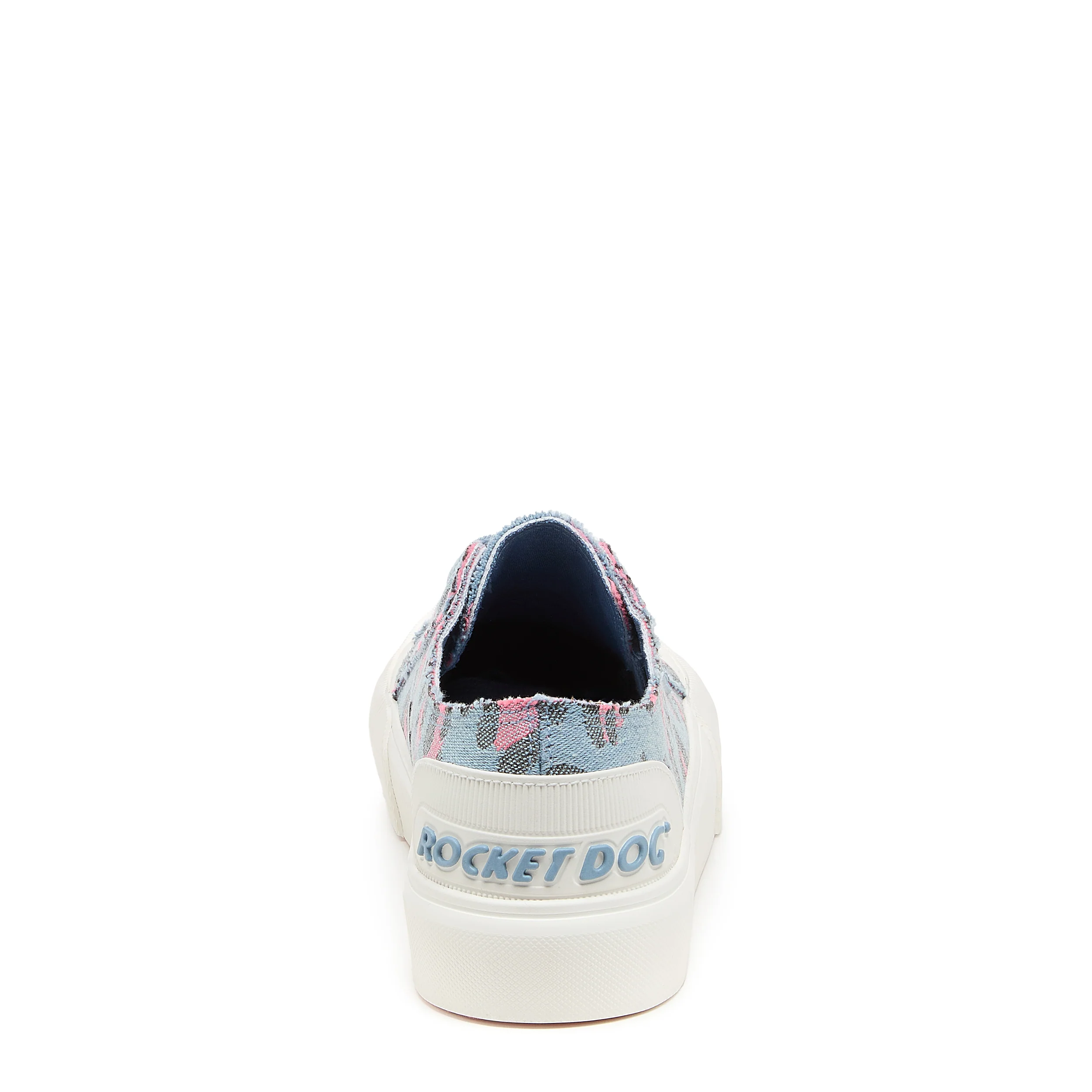 Jazzin Plus Light Blue Leopard Print Trainers - Image 4