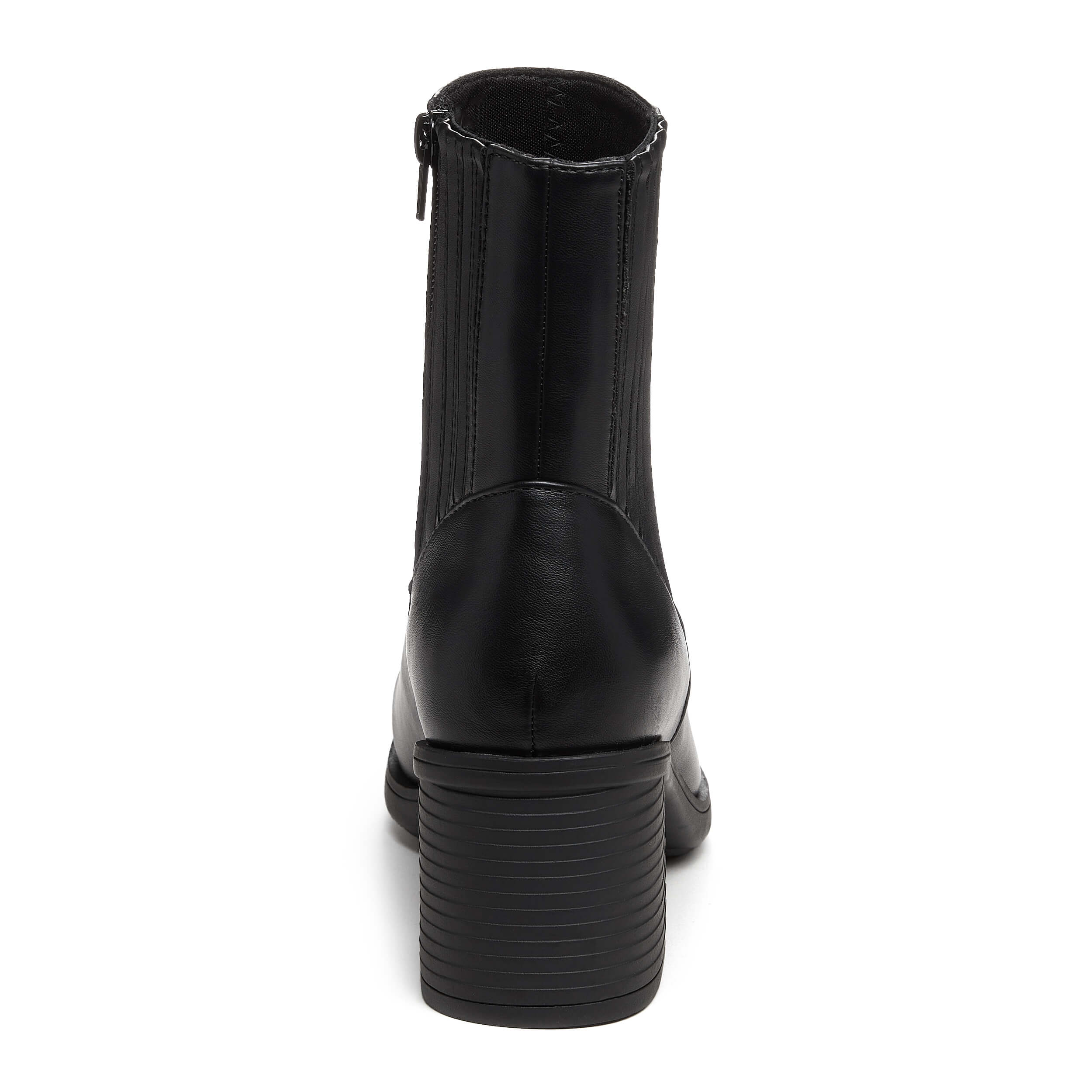 Sonora Black Platform Chelsea Boots - Image 4