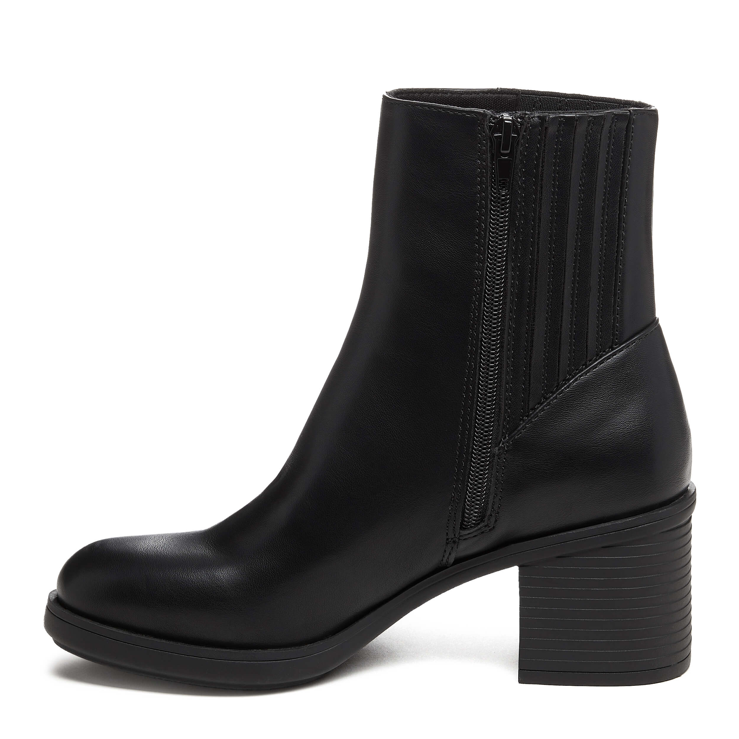 Sonora Black Platform Chelsea Boots - Image 5