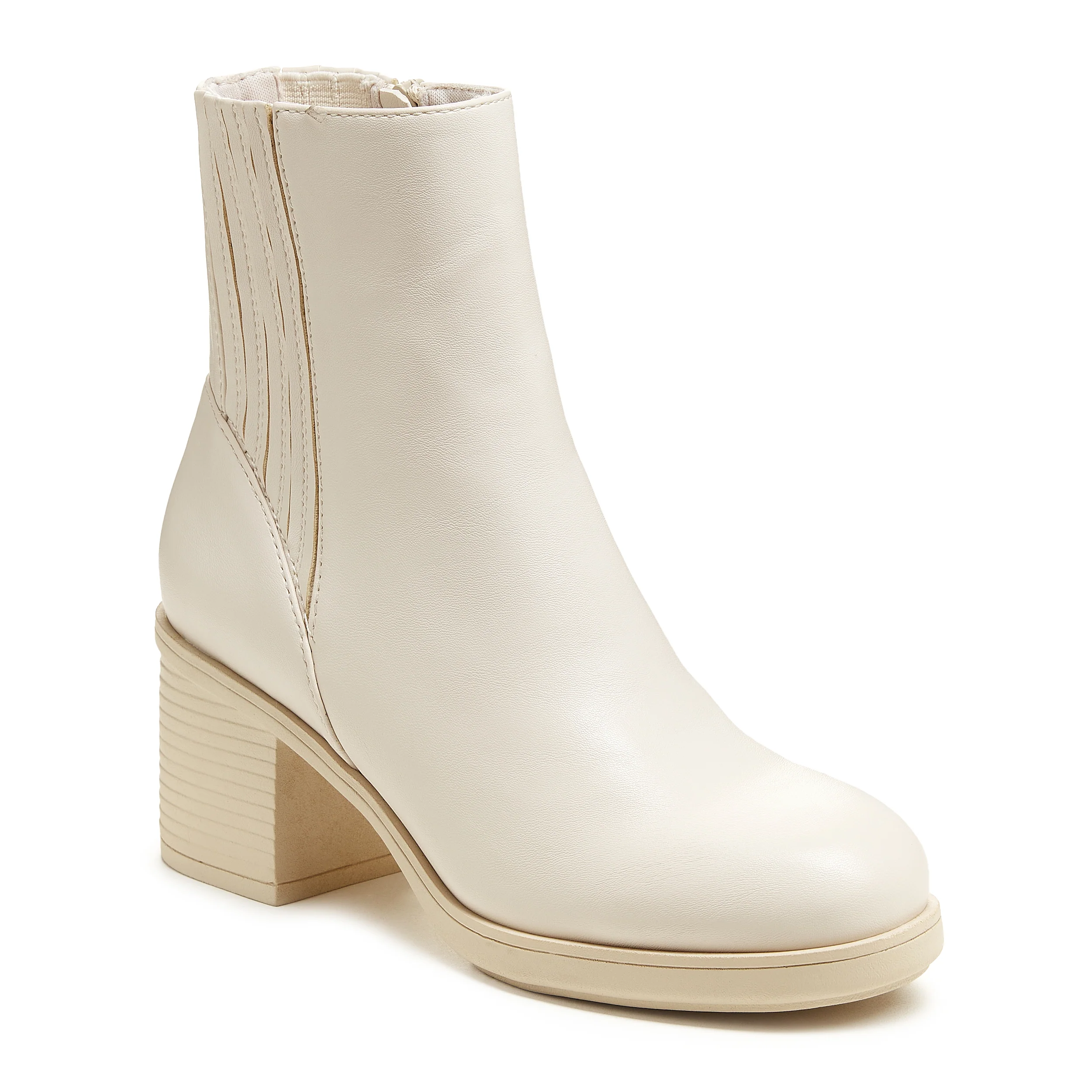 Sonora Bone Platform Chelsea Boots - Image 3