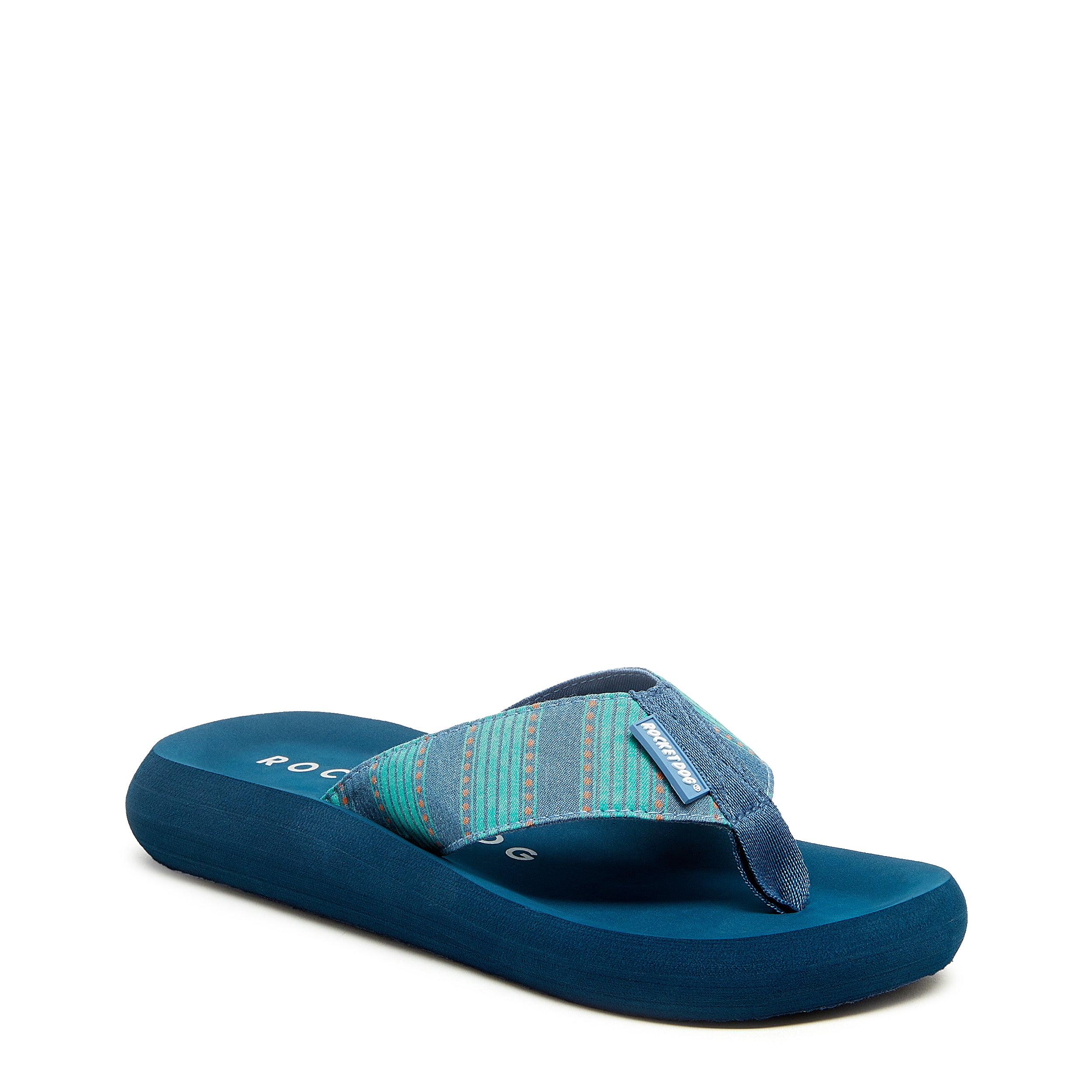 Spotlight Blue Flip-Flops - Image 2
