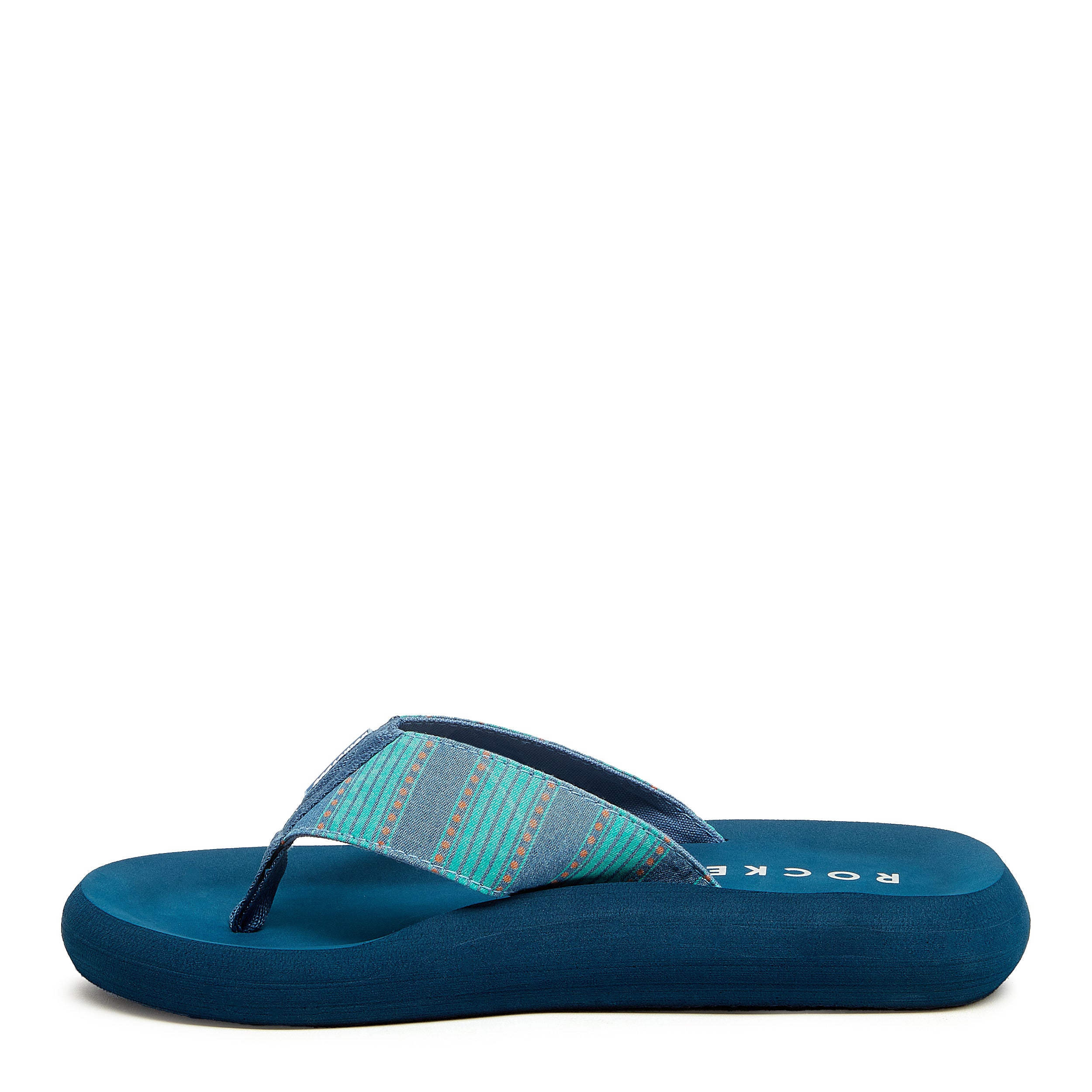 Spotlight Blue Flip-Flops - Image 3