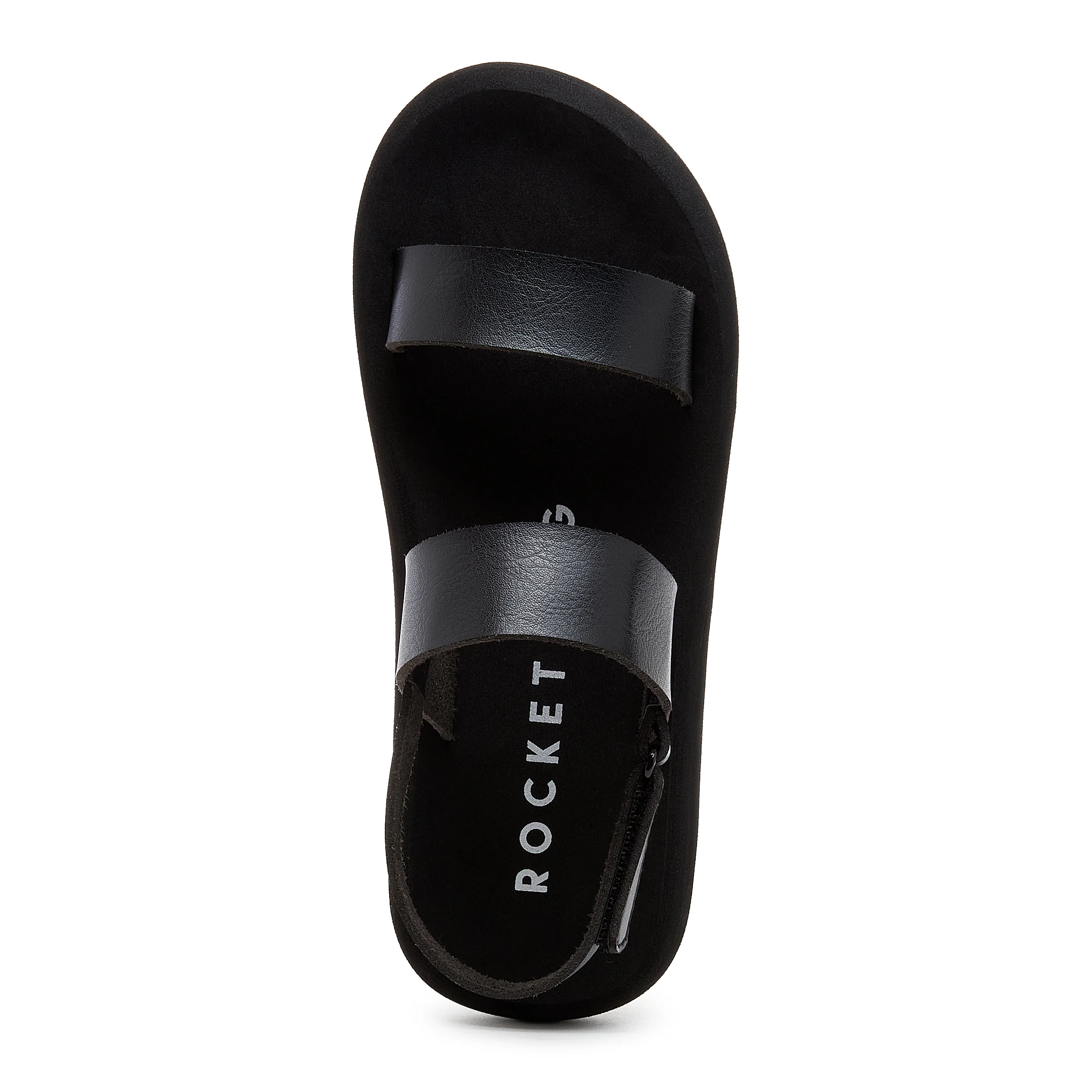 Sunshine Black Sandals - Image 6