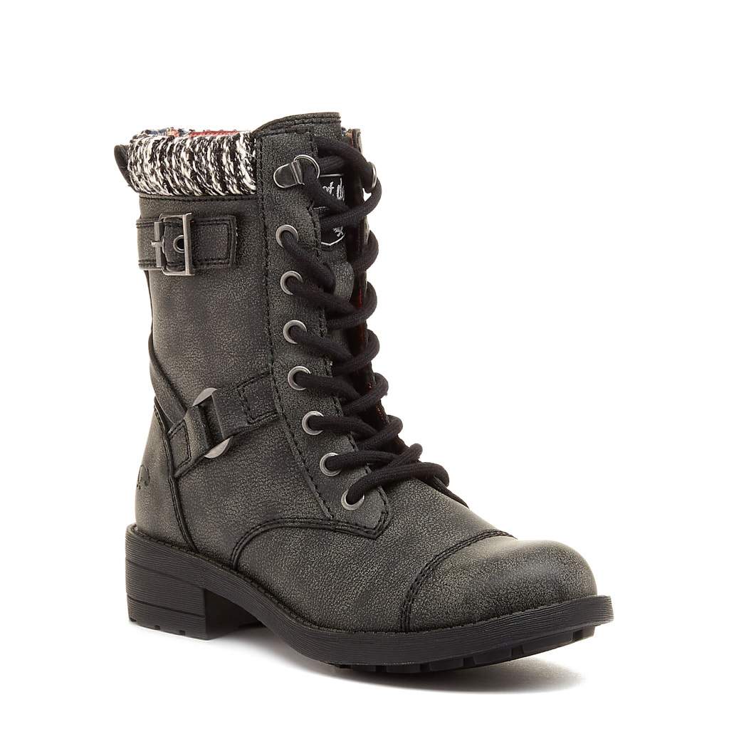 Thunder Black Biker Boot - Image 2
