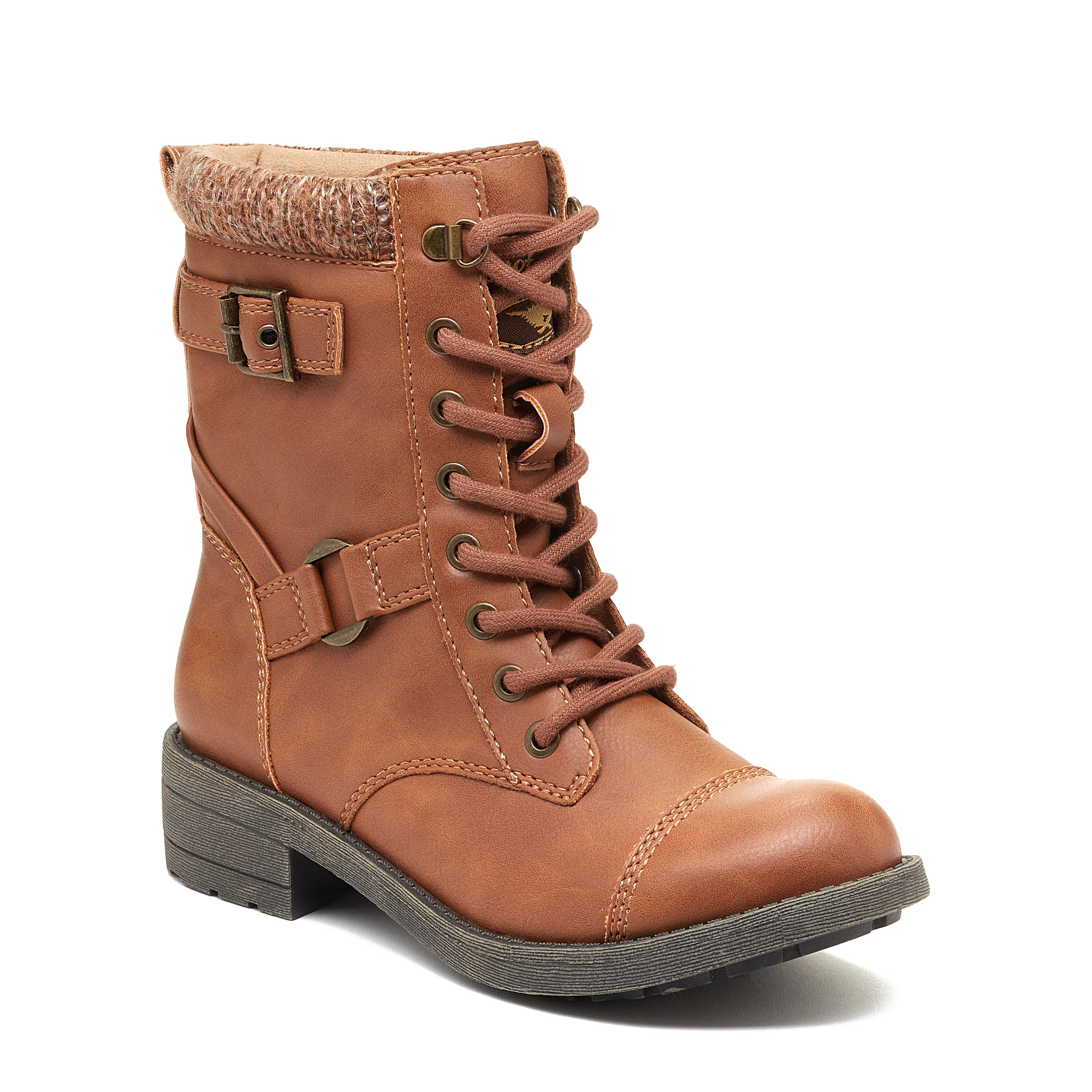 Thunder Cognac Biker Boot - Image 2